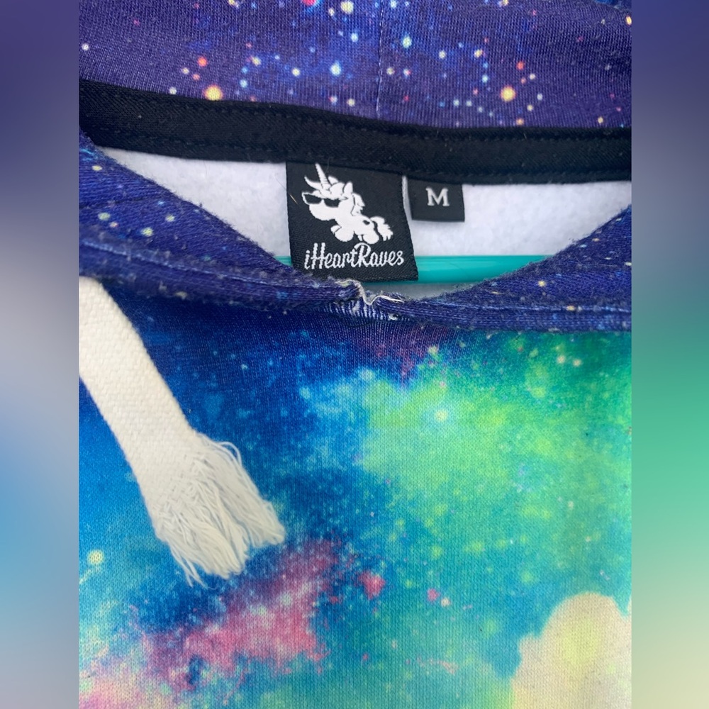 iHeart Raves fun hoodie. Gently used.